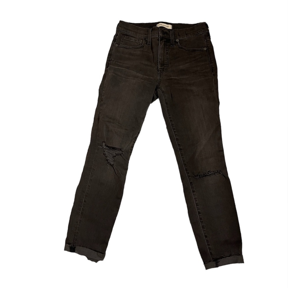 Madewell High Rise Distressed Jean